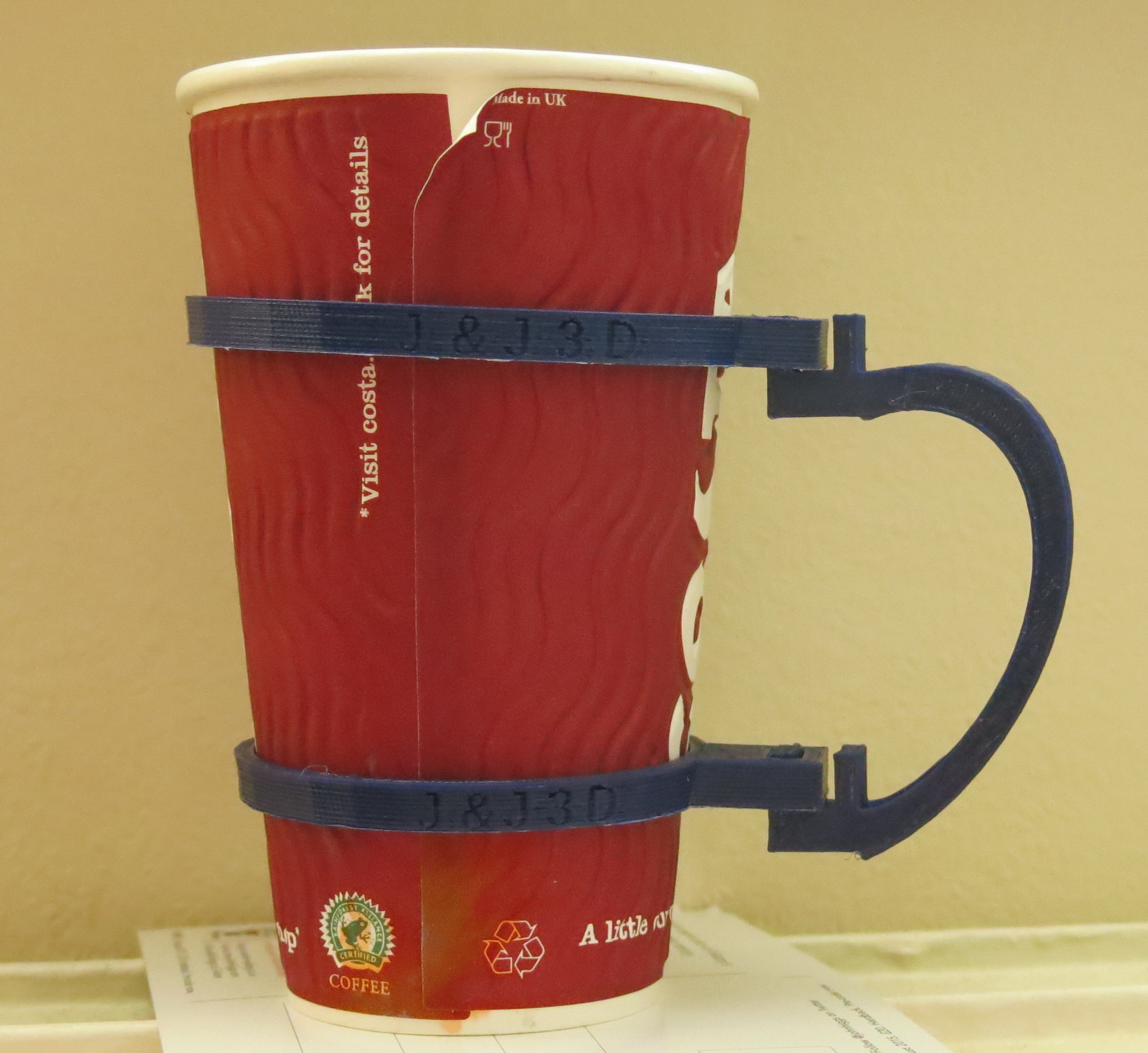 Practical 3D Printing - Takeaway cup handle